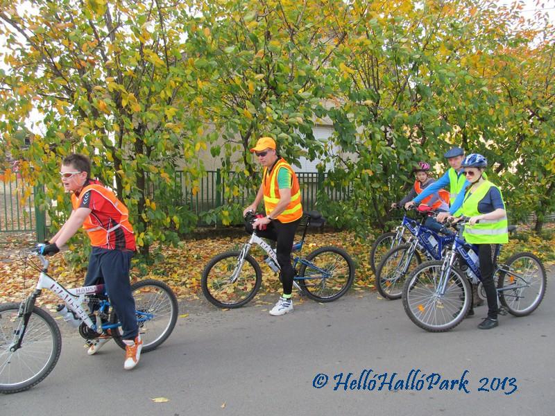 Mountainbiken in de herfst, HelloHalloPark Hongarije vakantie woning BedandBreakfast fietsvakanties